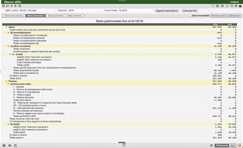 générateur xbrl|bilancio xbrl 2020 download.